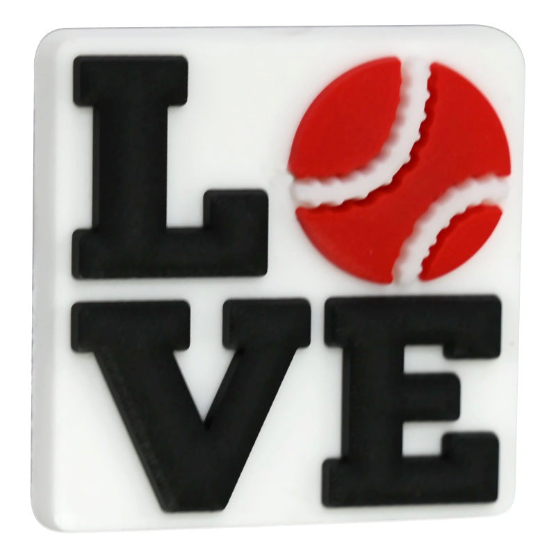 Wholesale  Random 100pcs/pack  Sports Series Student Ballpoint Pen Beads